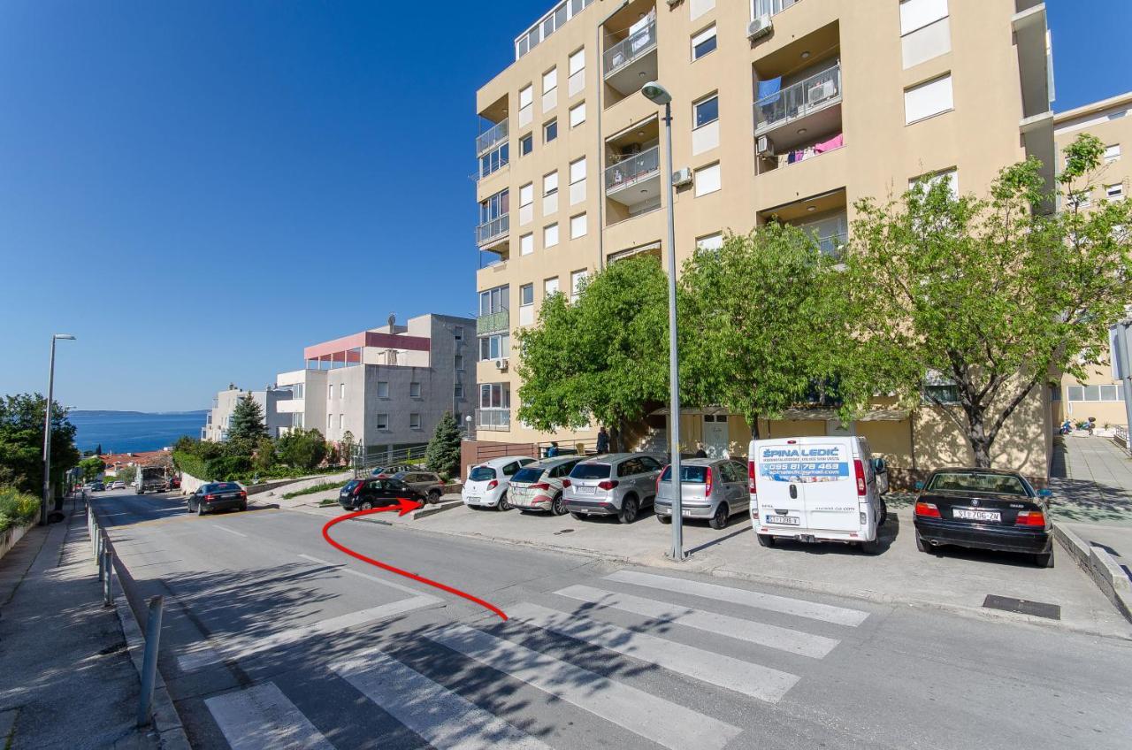 Spacious Apartment Smile With Terrace And Secure Garage Split Exteriör bild